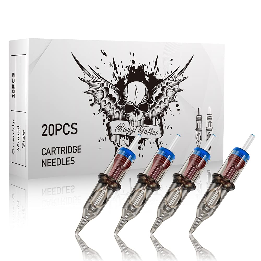 Rayyl 20pcs Round Shader with 0.35mm Diameter, 1207RS Professional for Rotary Machine Pens and Grips, Supplies.… — image 1