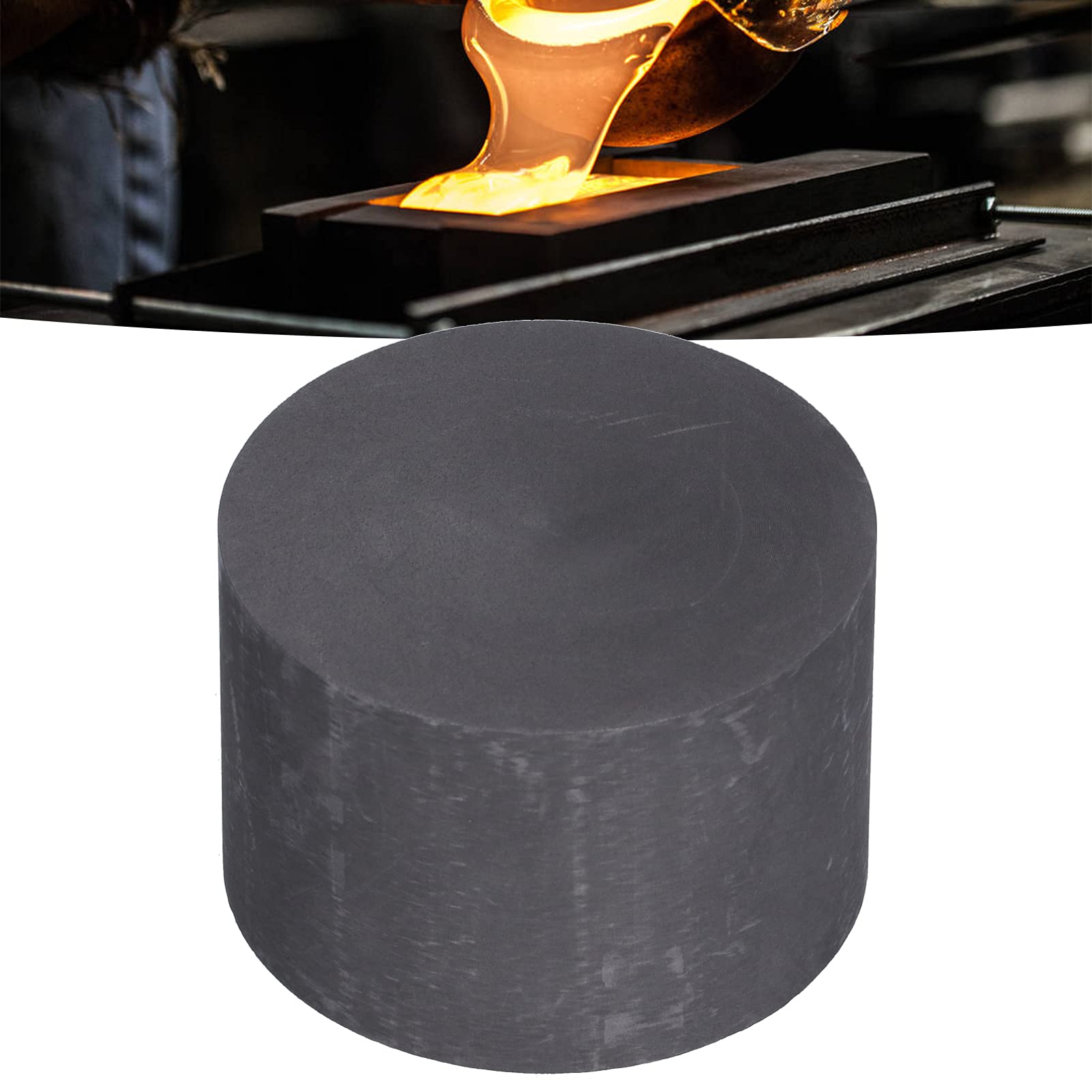 Graphite Ingot Block Round, Graphite Plate Round