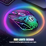 VersionTECH Wireless Gaming Mouse 2.4G Rechargeable Silent Click DPI view 4