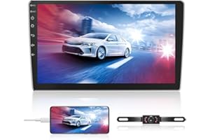 2022 10.1 Inch Android Double Din Car Stereo Radio 2.5D Touch Screen Player Support WiFi GPS Navigation Bluetooth FM Radio An