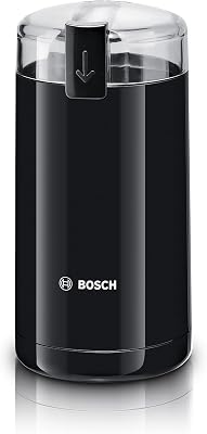 Bosch hogar tsm6a013b - moedor de café elétrico, 180 w, capacidade 75 gramas, preto