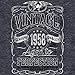 60th Birthday Gift Shirt for Men - Vintage 1965 Aged to Perfection - Dk. Heather-002-XL