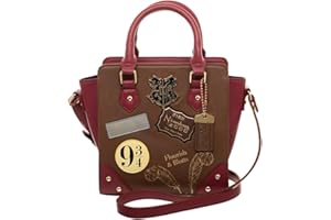 BIOWORLD Harry Potter 9 3/4 Deluxe Mini Brief Handbag Purse Satchel