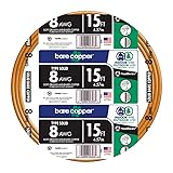 Southwire 15 ft. 8-Gauge Solid SD Bare Copper
