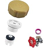 PILISPARK ASSE 1019-A Outdoor Faucet Repair Kit with Teflon Tape, Vacuum Breaker Replacement Kit Anti-Siphon Frost-Free Hose Bib Sillcock Valve Replacement（1 Pack）