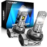NOVSIGHT H11 LED Headlight Bulb 90W 30000LM 6500K 12V Pack of 2