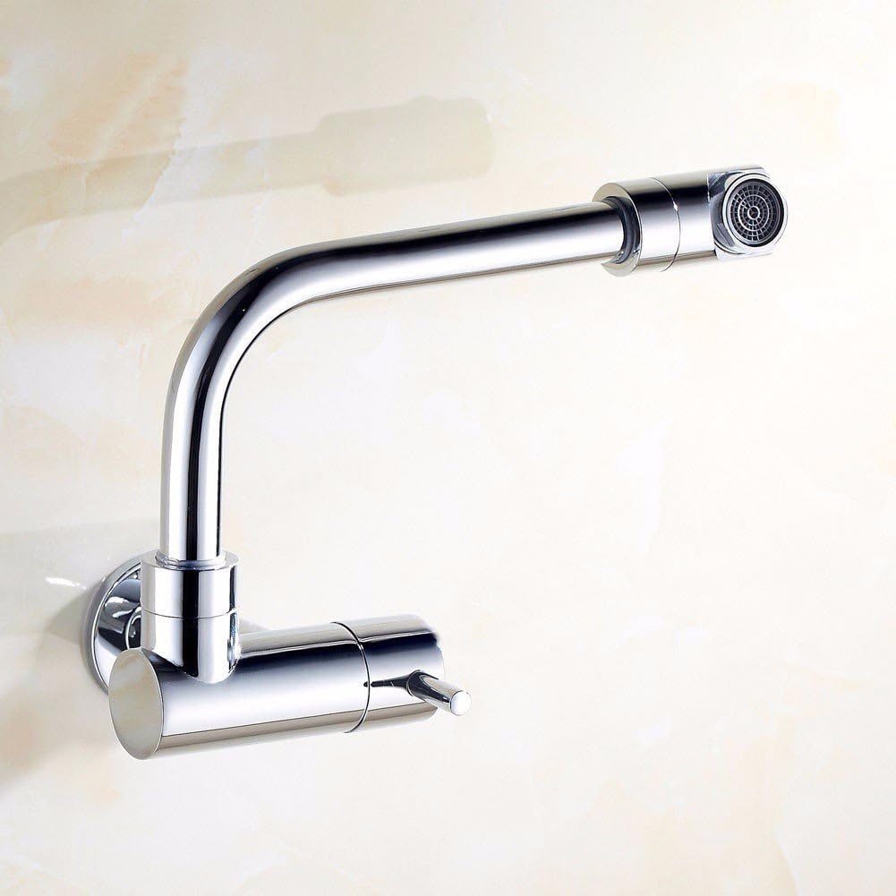 WAWZJ Kitchen Faucet Retractable Rotary Stretch Folding