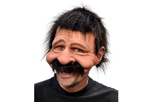 ZAGONE STUDIOS Uncle Bobby Mask, friendly male character mask