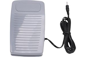 NOENNULL Sewing Machine Foot Control Pedal Fit for PFAFF Multifunctional Foot Pedal Power Cord Replacement Single Hole Speed 