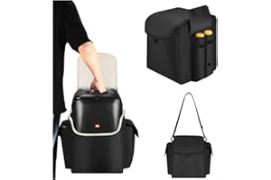 MegaDive Suitable for JBL PartyBox Encore Essential Bluetooth Speaker Multifunctional storage Bag Portable Party speaker case with microphone storage bag (JBL PartyBox Encore Essential)