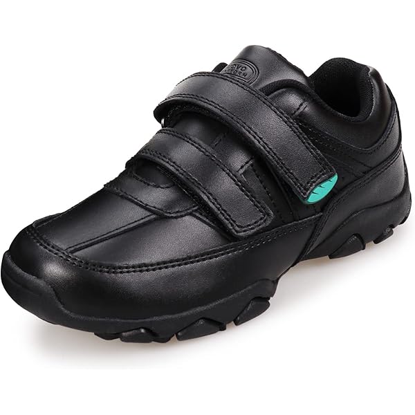 Amazon.com | Eggseed Kids Boys Black School Shoes Oxford