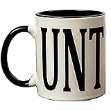 11 ounce UNT with black handle Coffee Mug - Custom Coffee / Tea Cups - Dishwasher and Microwave Safe