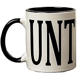 11 ounce UNT with black handle Coffee Mug - Custom Coffee/Tea Cups - Dishwasher and Microwave Safe