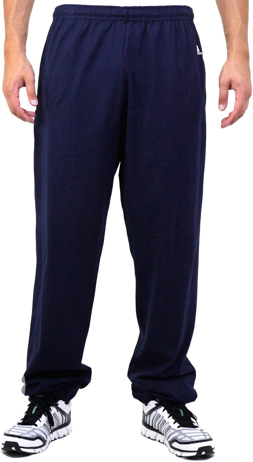 Russell Athletic Men's Big and Tall Cotton Jersey Pant with Pockets at