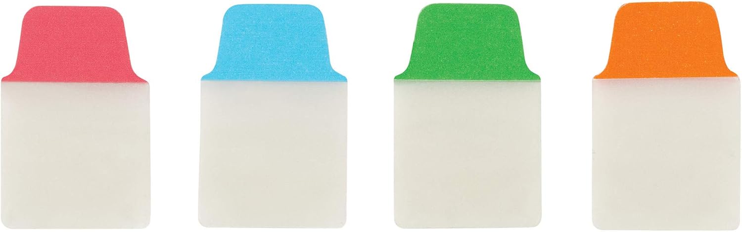Avery Removable Color-Coding Labels, Removable Adhesive, 1/2" x 1-3/4", Assorted Neon Colors, 180 Labels (6724) : All Purpose Labels : Office Products