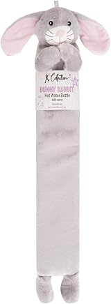 K Collection Extra Long Hot Water Bottle with Plush Cover 2L 72cm Rabbit view 2