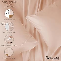 URBANHUT 1000 Thread Count 100% Solid Cotton