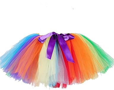 colorful tutu skirt