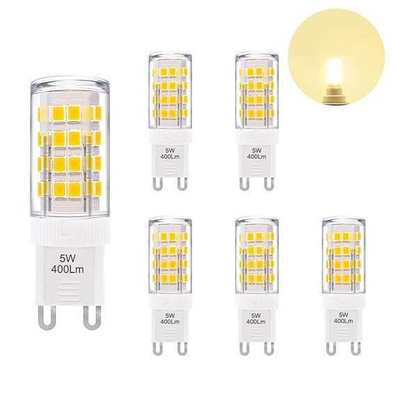 5W G9 GU9 LED Light Bulbs Capsule Bulbs Small Corn Light Bulbs Warm