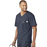Carhartt Ripstop & Sub-Scrubs Scrubs for Men, Utility Scrub Tops