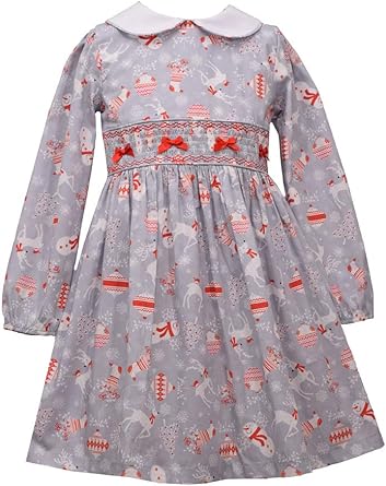 bonnie jean smocked dress