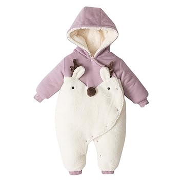 infant winter romper