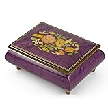 Old World 18 Note Italian Violet Floral Music