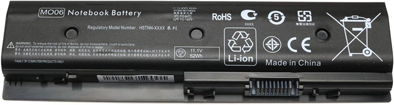MO06 MO09 671731-001 671567-831 TPN-W107 TPN-W108 Laptop Battery Replacement for HP Envy M6-1045DX M6-1035DX M6-1125DX Pavilion DV4-5000 DV6-7000 DV6-7014nr DV7-7000 DV7t-7000 672412-001(11.1V 62Wh) - Image 4