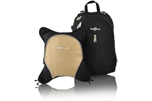 Obersee Rio Diaper Bag Backpack with Detachable Cooler