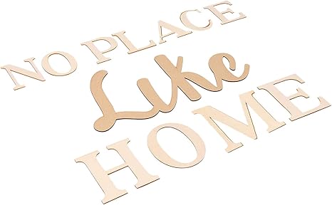 Amazon Com No Place Like Home Sign Wood Sign Letters Drawing