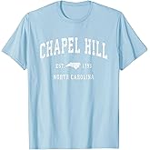 Chapel Hill North Carolina NC Vintage Athletic Sports Design T-Shirt