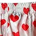 White Silk Heart Boxers 2.0 by Royal Silk - Love You Valentine Special - Men's