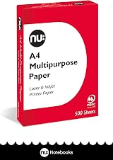 nu: A4 Multi-Purpose Printer Paper 500 Sheets Smooth White 5 Reams view 3