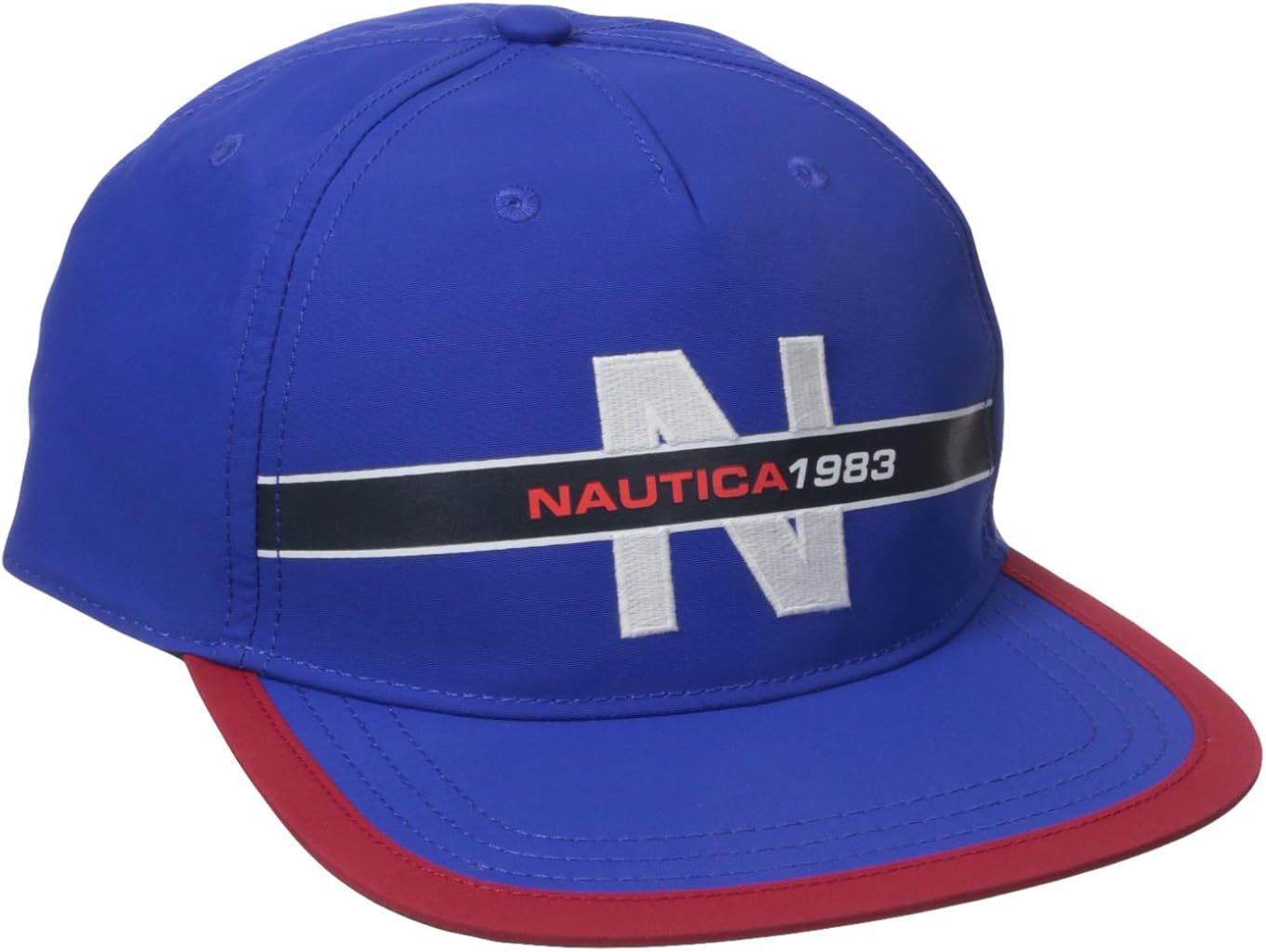 Nautica Men's Standard Classic Heritage Logo Baseball Cap Hat, Bright