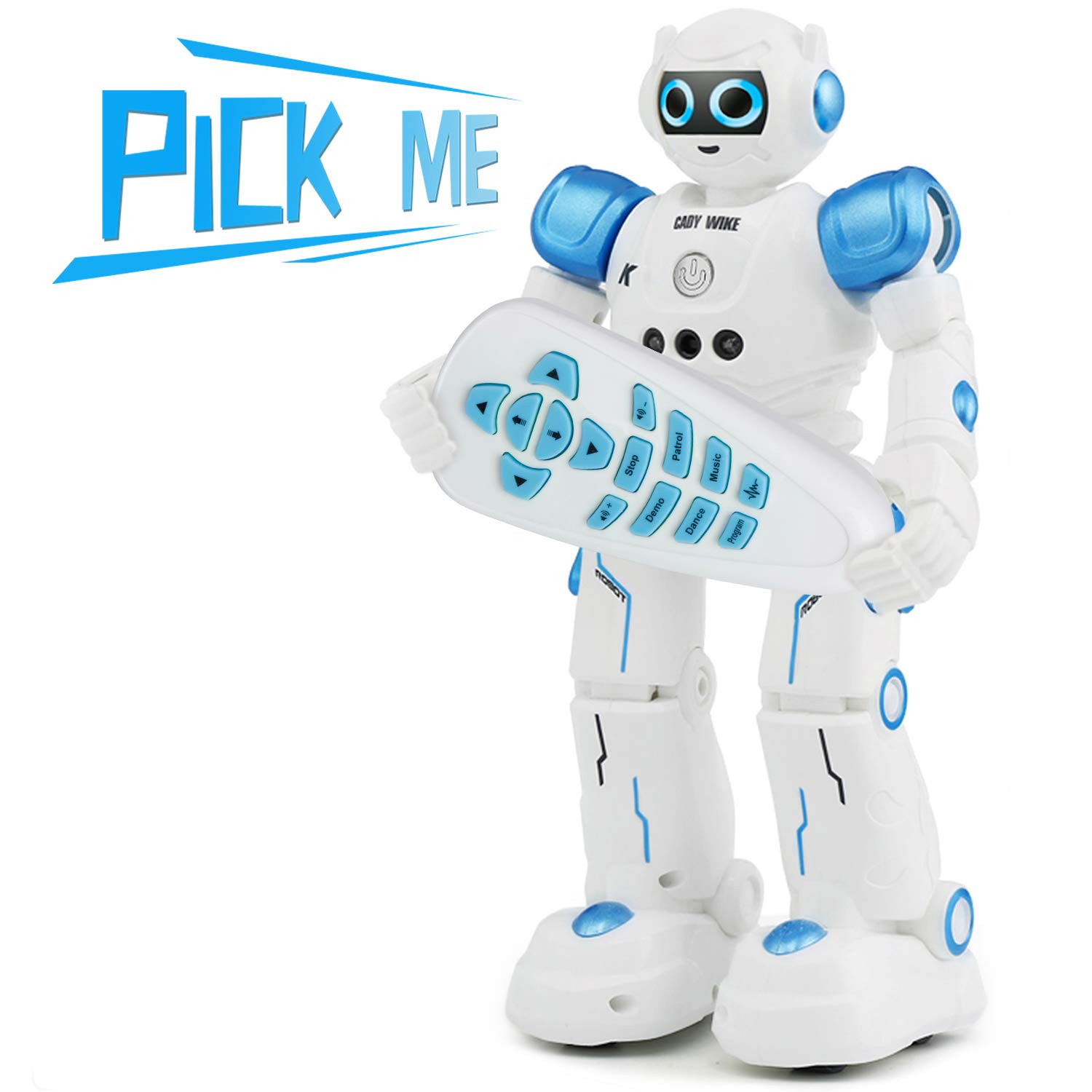 KingsDragon Robot Toys RC Robot for Kids Rechargeable Intelligent Programmable Robot with