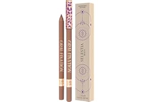 SELESTIA BEAUTY Lip Liner Oral Fixation - Long-lasting & Waterproof Lip Pencil Liner for Precision Application with Sharpenable Tip (TANTRA)
