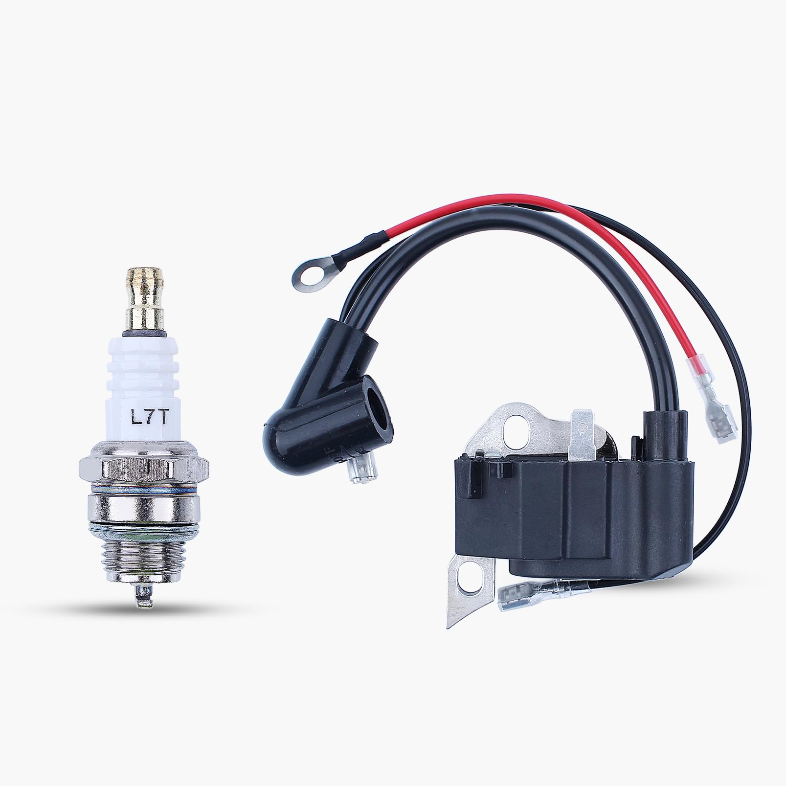Haishine Ignition Coil Spark Plug for STIHL MS170 MS180 017 018 MS 170 MS 180 Chainsaw Replacement Spare Parts