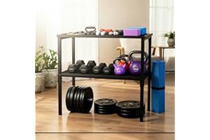 OGODU Adjustable Dumbbell Stand Canada, 500/600/800 LB Heavy Duty Steel Multi-Functional Fitness Equipment Dumbbell Storage R
