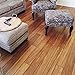 Cali Bamboo - Solid Wide Click Bamboo Flooring, Mocha Brown, Light Distressed - Sample Size 8
