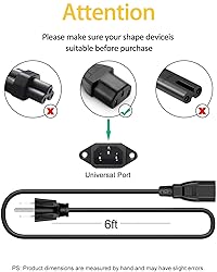 Projector AC Power Cord for