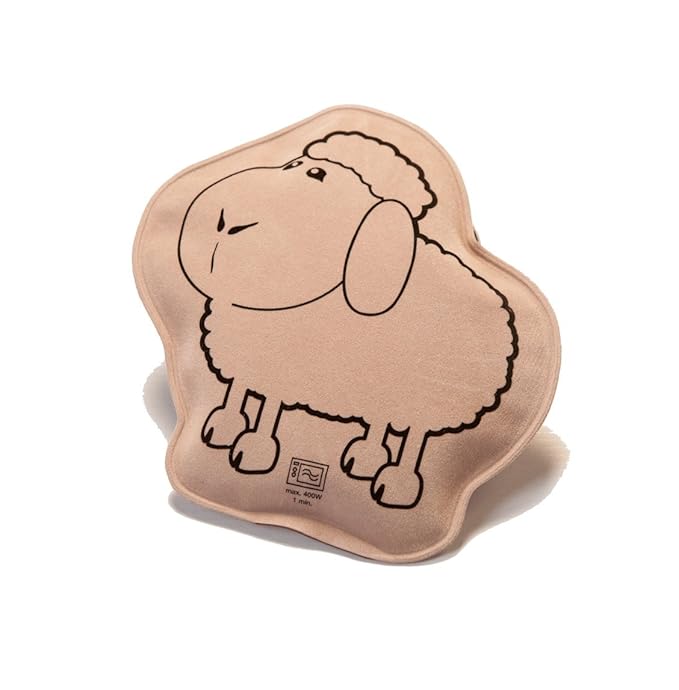 Kerafactum® - Ovejas Diseño térmica Cojín de Gel Gel Cojín Beige ...