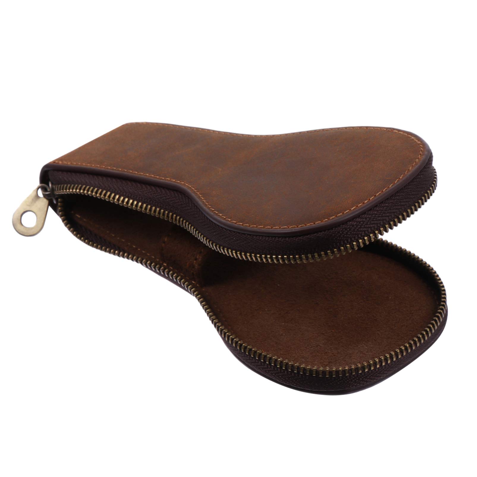 UKCOCO Single Watch Storage Box Leather Travel Watch Case Wristwatch Display Case Portable Organizer for Wristwatches & Smart Watches