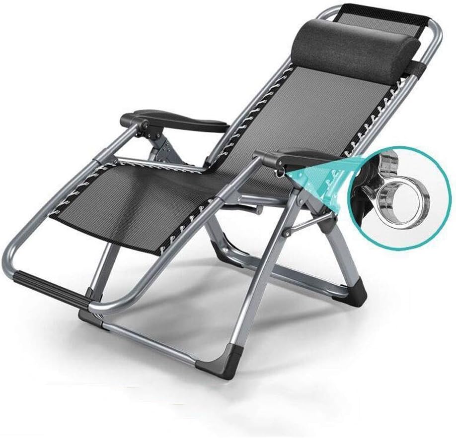 Zero Gravity Chair, 500-lb Capacity Oversized Recliner, Breathable