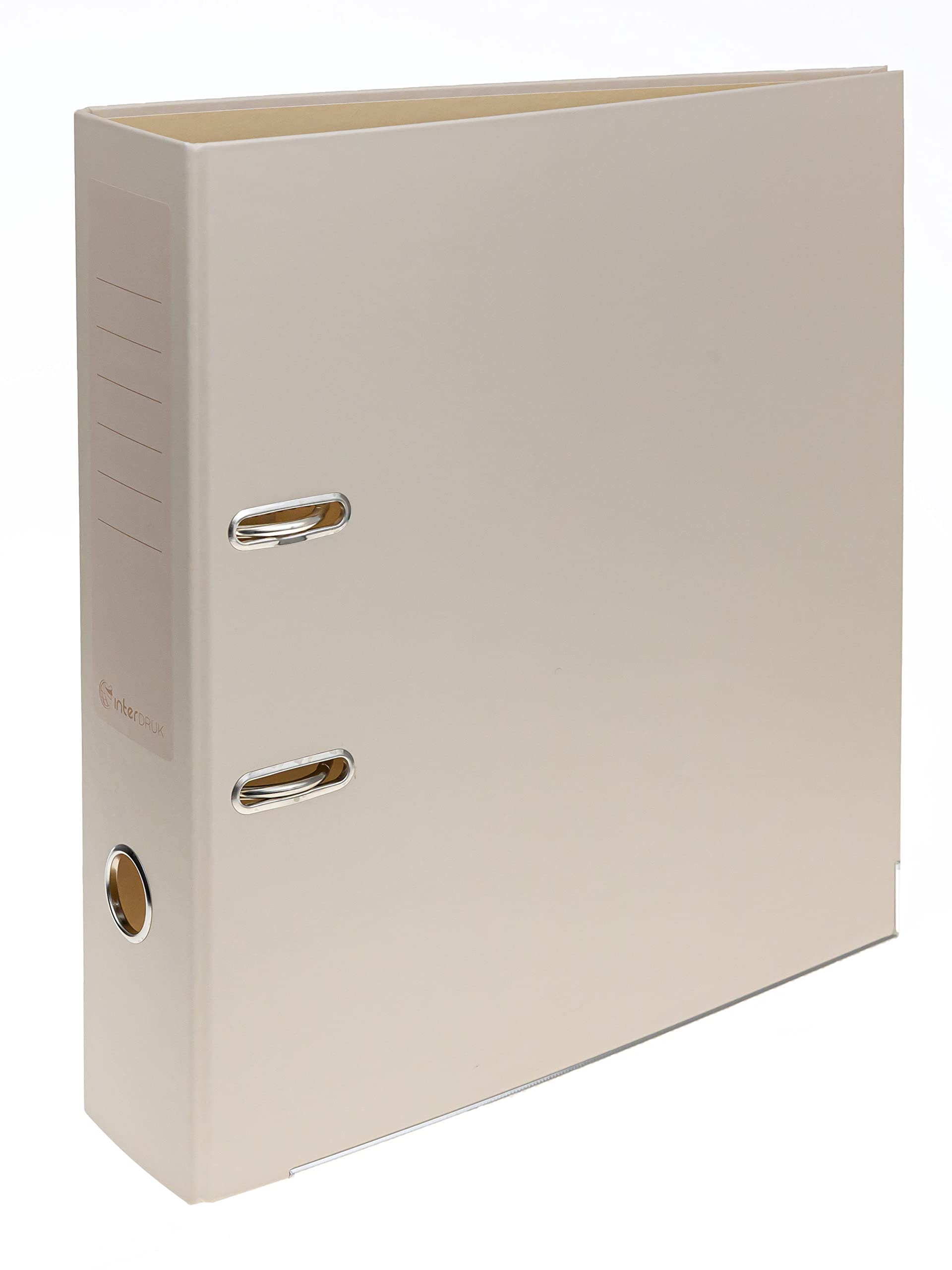 Interdruk Lever Arch File A4 75 mm - Pastel Cream