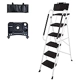 5 Step Ladder with Handrails