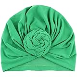 Voberry Kids Baby Bohemian Head Wrap Cap Cute Cotton Turban Knot Hat