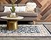 Unique Loom Sialk Hill Collection Area Rug - Washington (5' 3