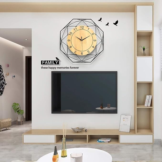 Zzyff Sala De Estar Dormitorio Reloj De Pared Relojes De Diseño