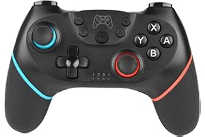 Zakgbxbig Controller for Switch, Wireless Pro Controller for Switch Lite, Controller for Switch Remote Gamepad Joystick, Turbo and Dual Vibration…