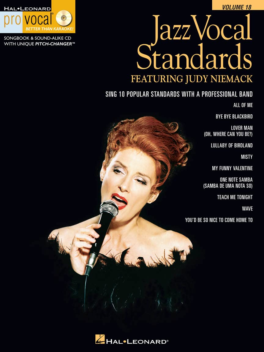Jazz Vocal Standards: Sing 10 Popular Standards with a Professional Band [With CD] (Hal Leonard Pro Vocal (Numbered)): Pro Vocal Women's Edition Volume 18